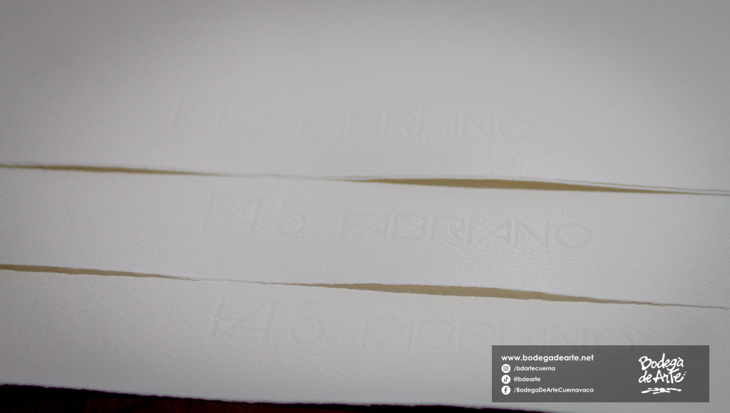 Pliego de papel Fabriano 50x70cm 160gm
