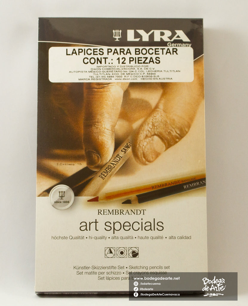 Rembrandt Lápices para Bocetar