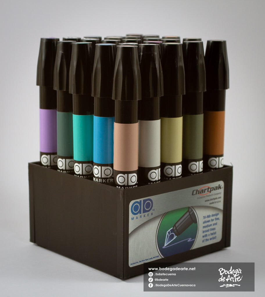 Set arquitectura Chartpak 25 piezas