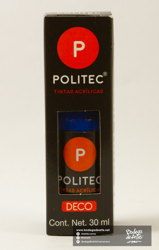Tinta acrílica Politec Deco 30ml