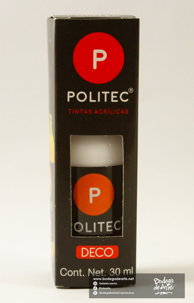 Tinta acrílica Politec Deco 30ml