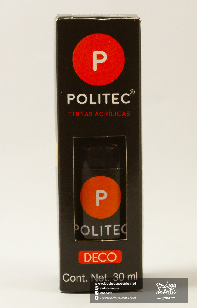 Tinta acrílica Politec Deco 30ml
