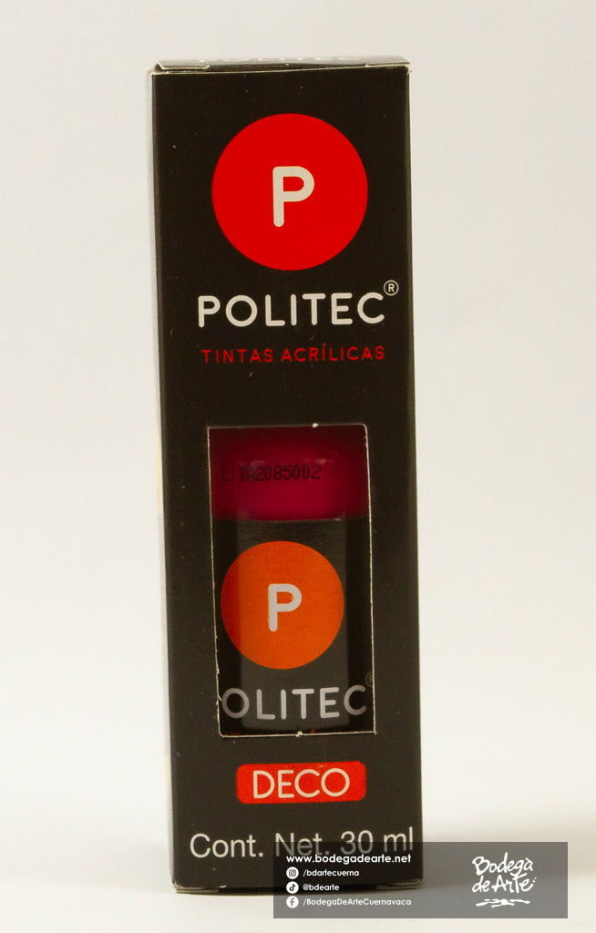 Tinta acrílica Politec Deco 30ml