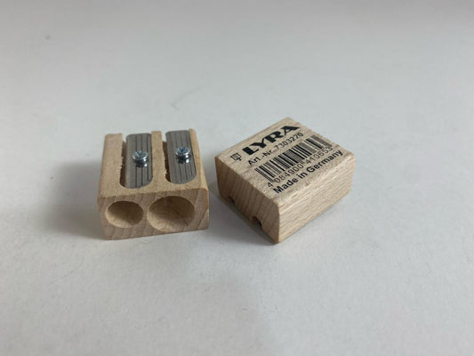 Sacapuntas de Madera Duo Lyra